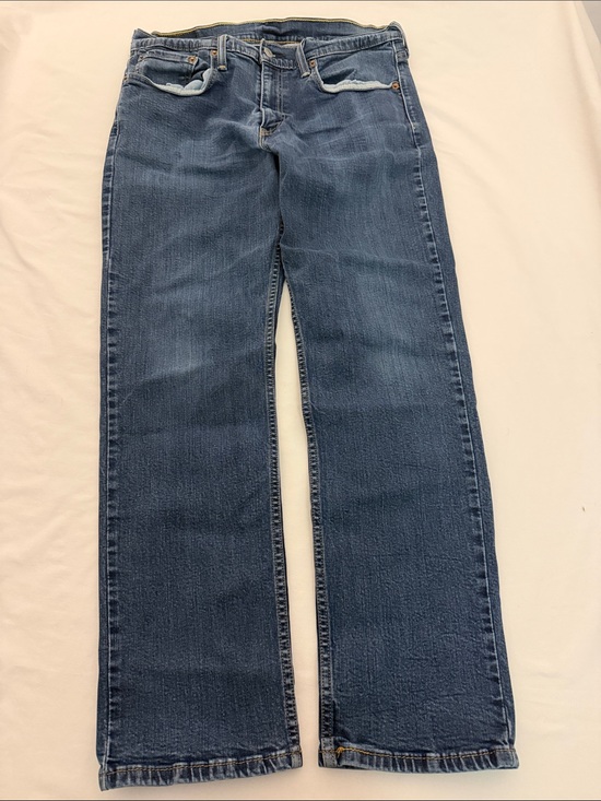Levi's Denim - Levi's 34/30 514 Classic Straight-Leg Women's Jeans in Medium Blue